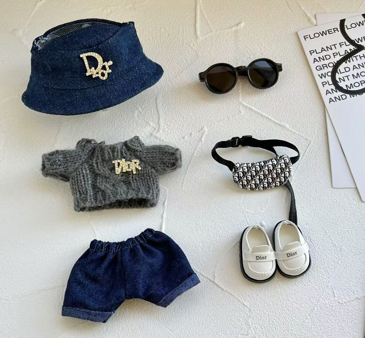 Handmade Luxury-Inspired Outfit