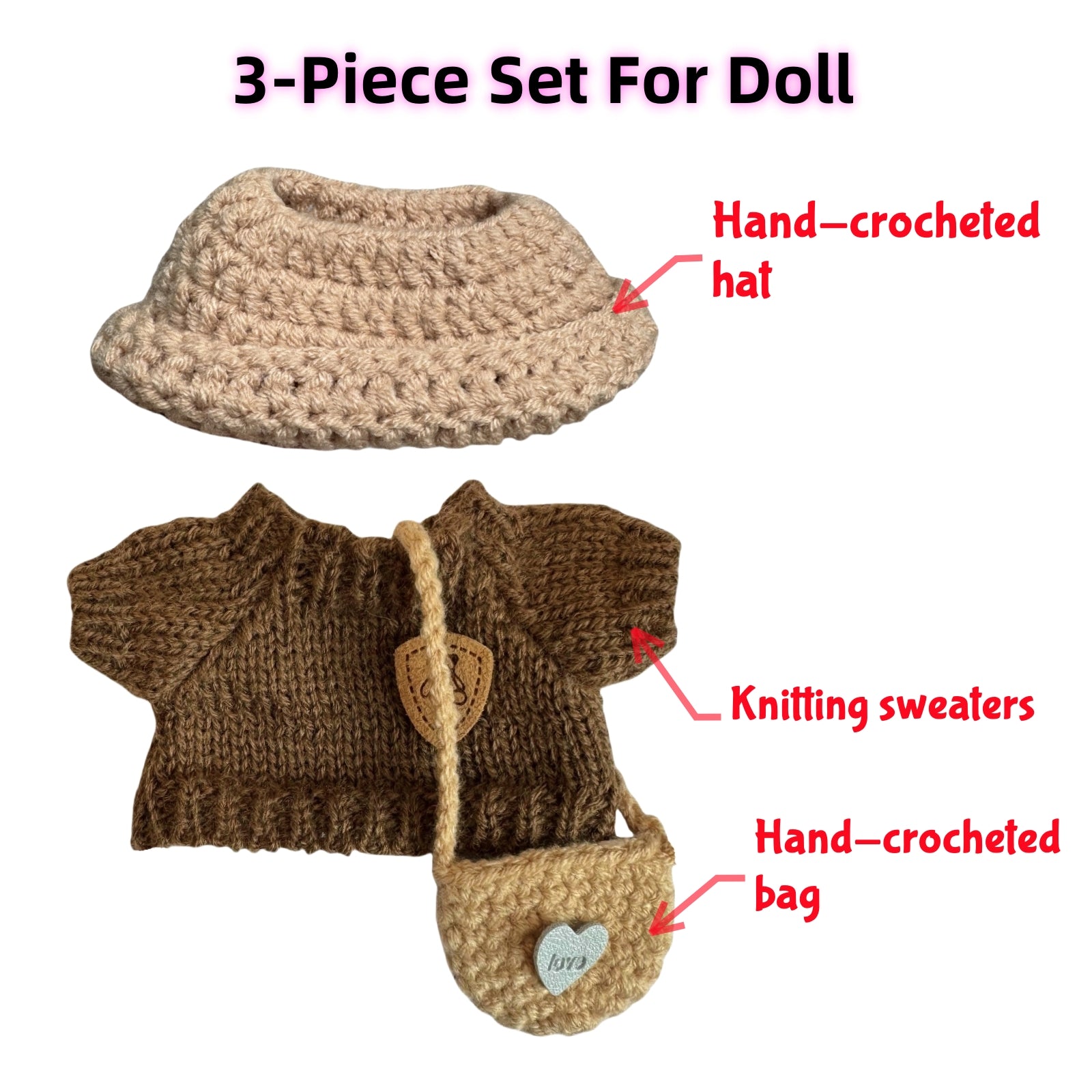 Handmade Clothes for Labubu(NO Doll)