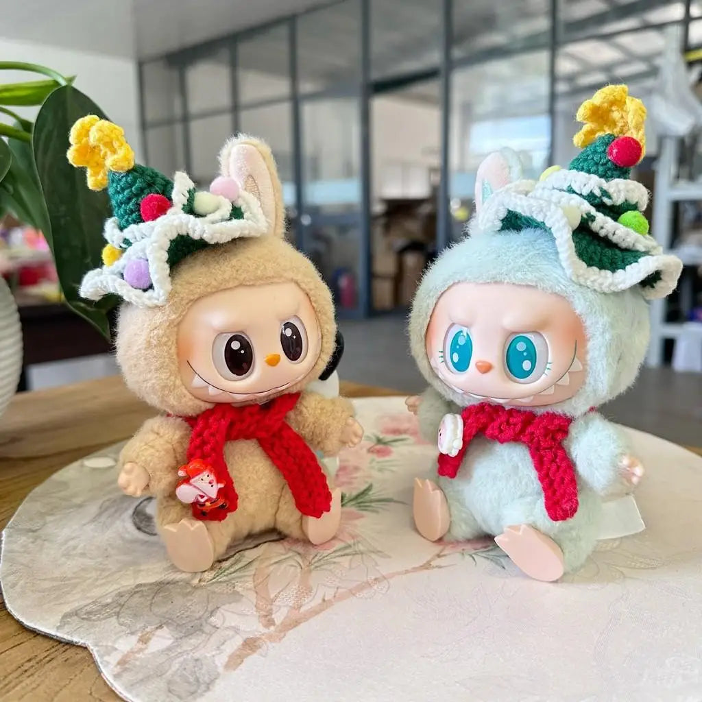 Xmas Tree Hat & Scarf Set